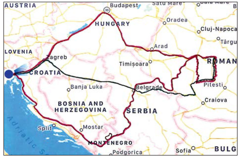 rumunjska karta